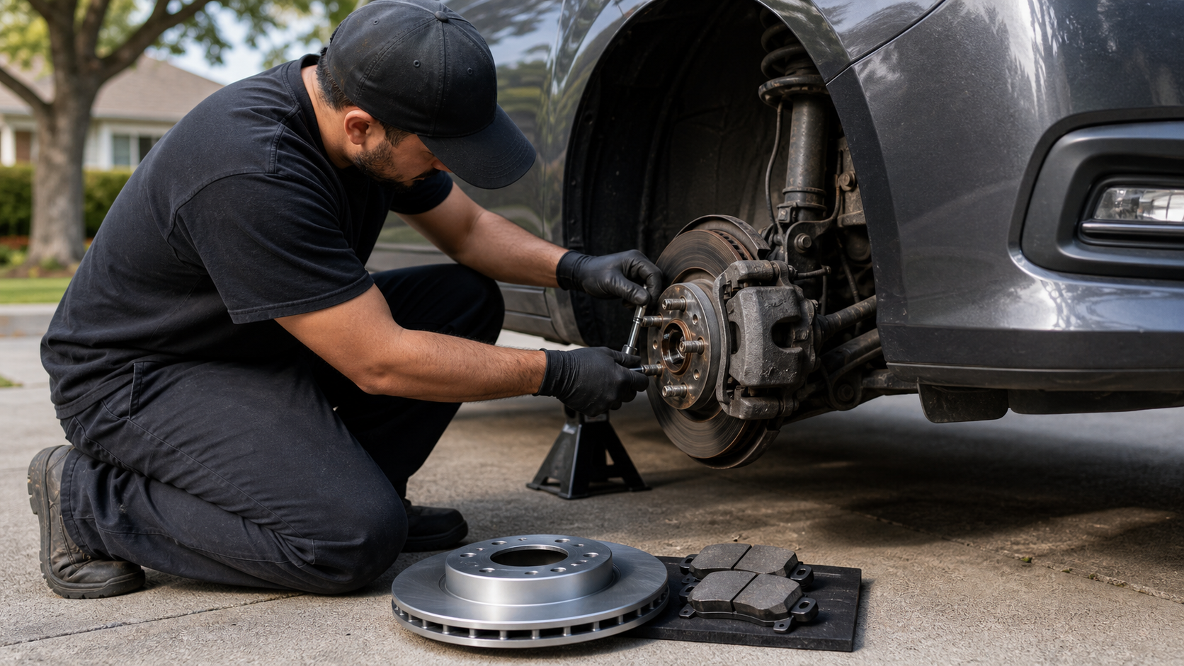 Mobile brake repair